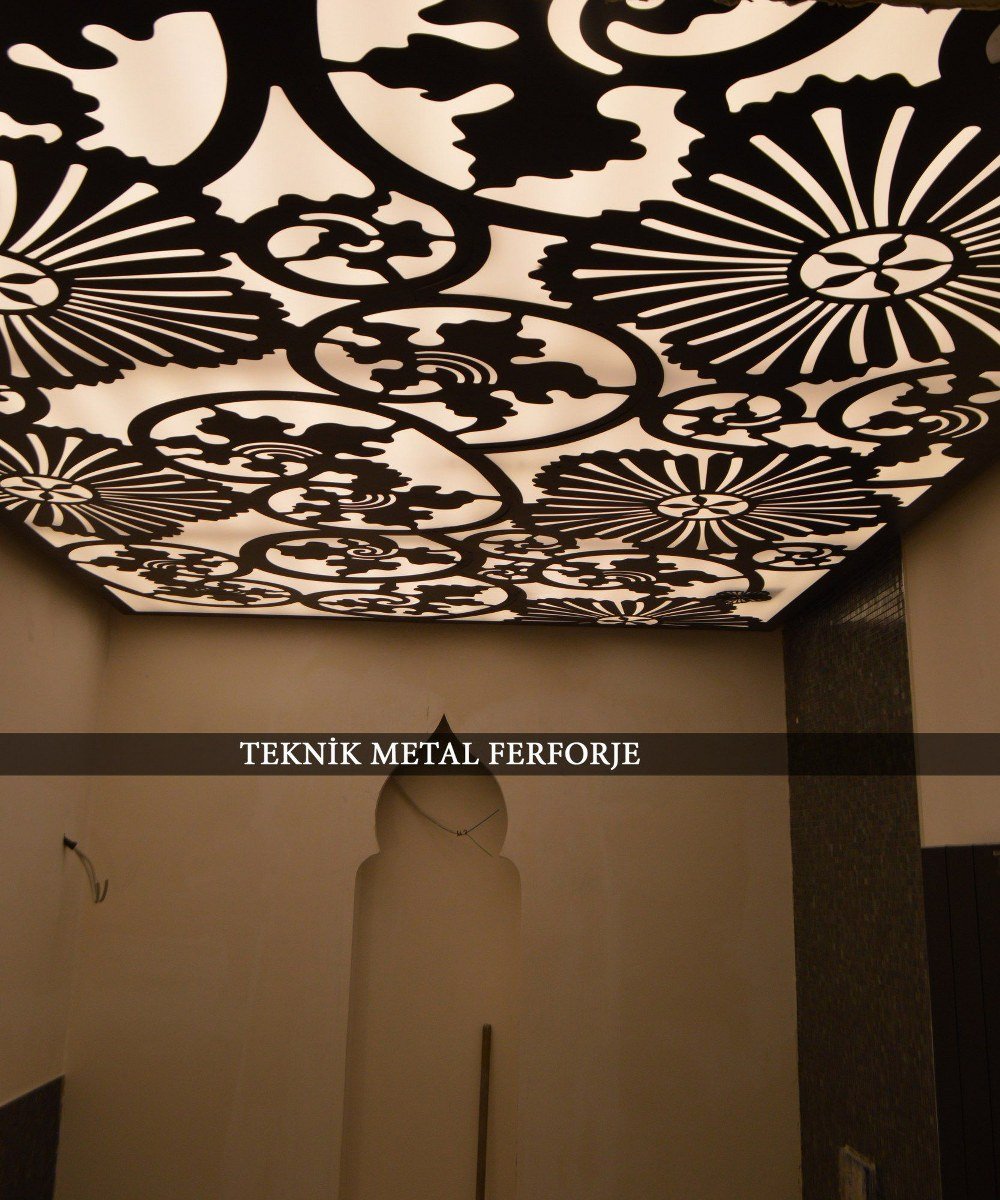 LAZER KESİM TAVAN KAPLAMA